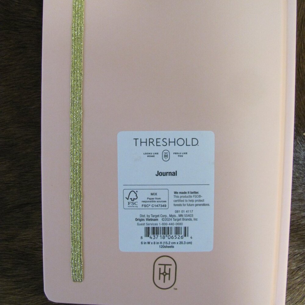 THRESHOLD STAY PAWSITIVE BLANK JOURNALS NWT - Picture 2 of 4